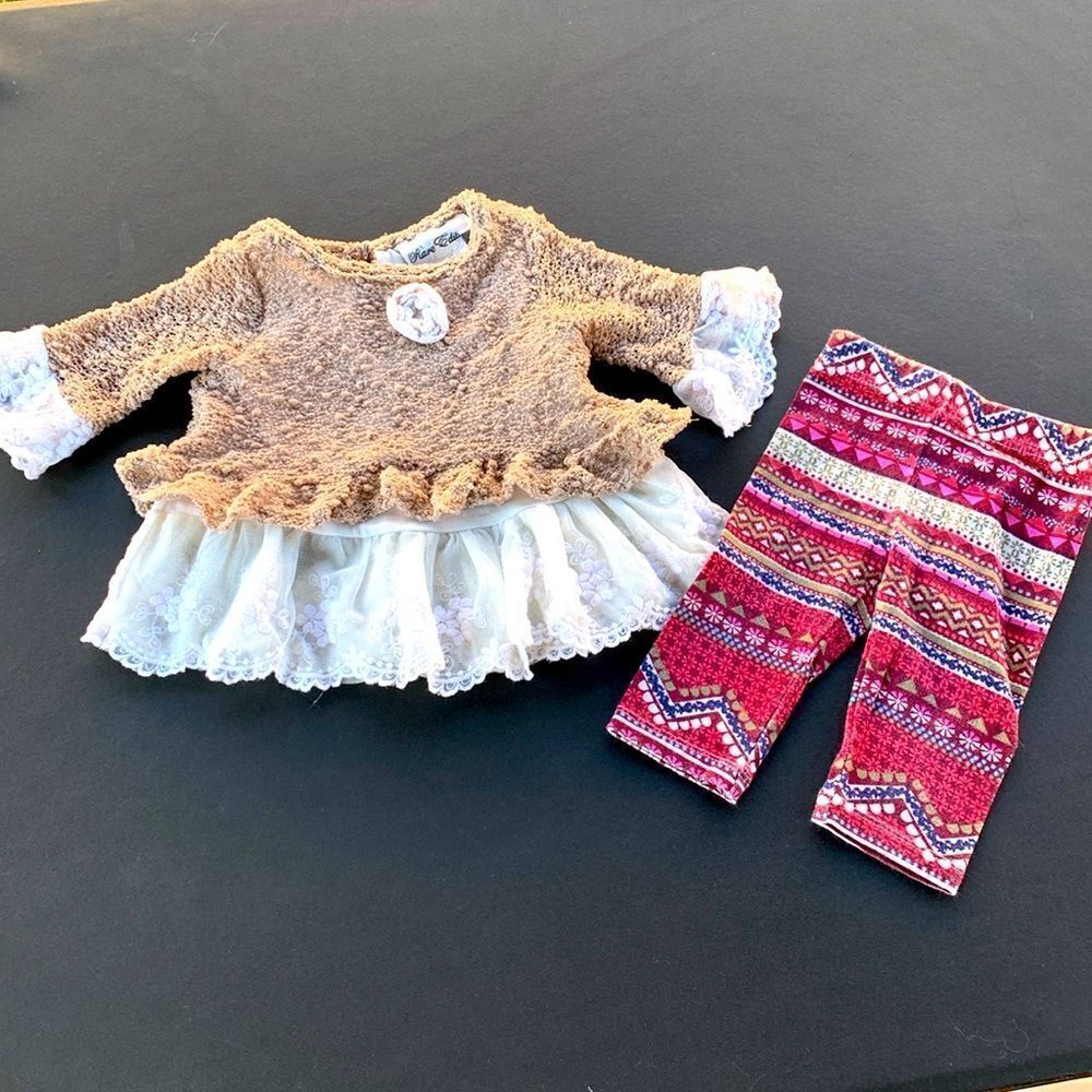 Take 50% OFF- Rear Edition Girls 2pc Mix Match, Size-3-6M